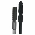 Drill America 1-3/16in-20 UNS HSS Plug Tap and 1-9/64in HSS 1/2in Shank Drill Bit Kit POUFS1-3/16-20